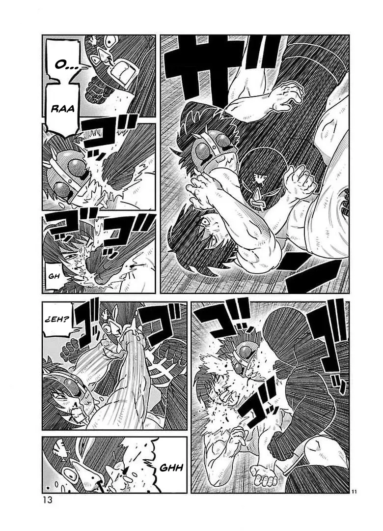 Tōjima Tanzaburō wa Kamen Raidā ni Naritai Capitulo 29 página 8