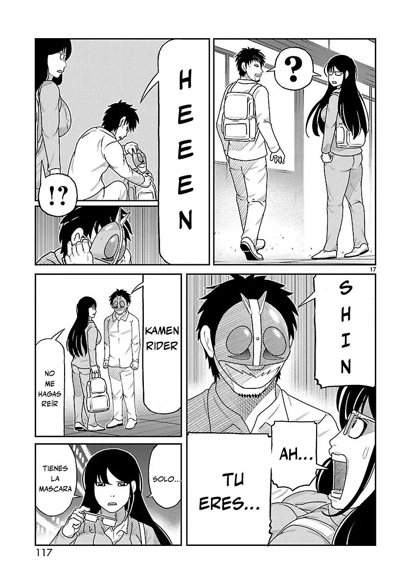 Tōjima Tanzaburō wa Kamen Raidā ni Naritai Capitulo 3 página 18