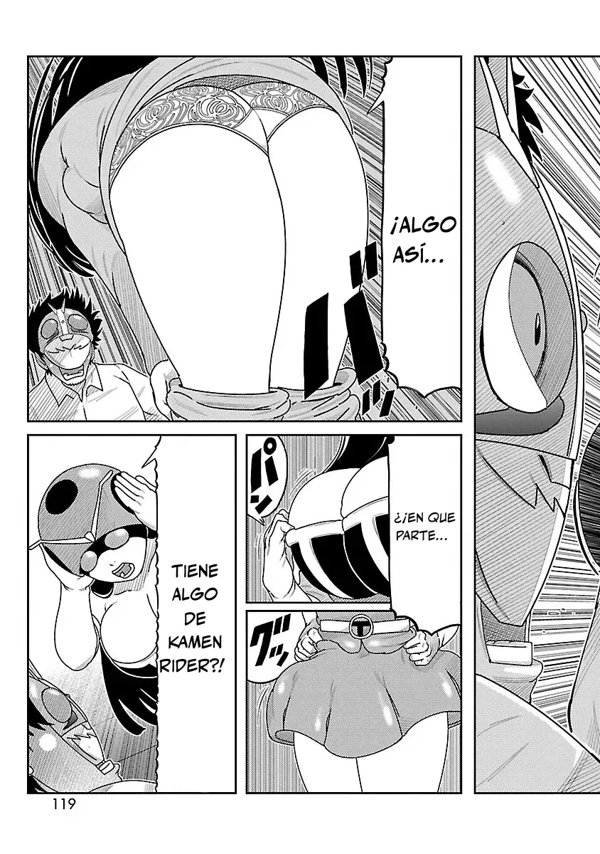 Tōjima Tanzaburō wa Kamen Raidā ni Naritai Capitulo 3 página 20