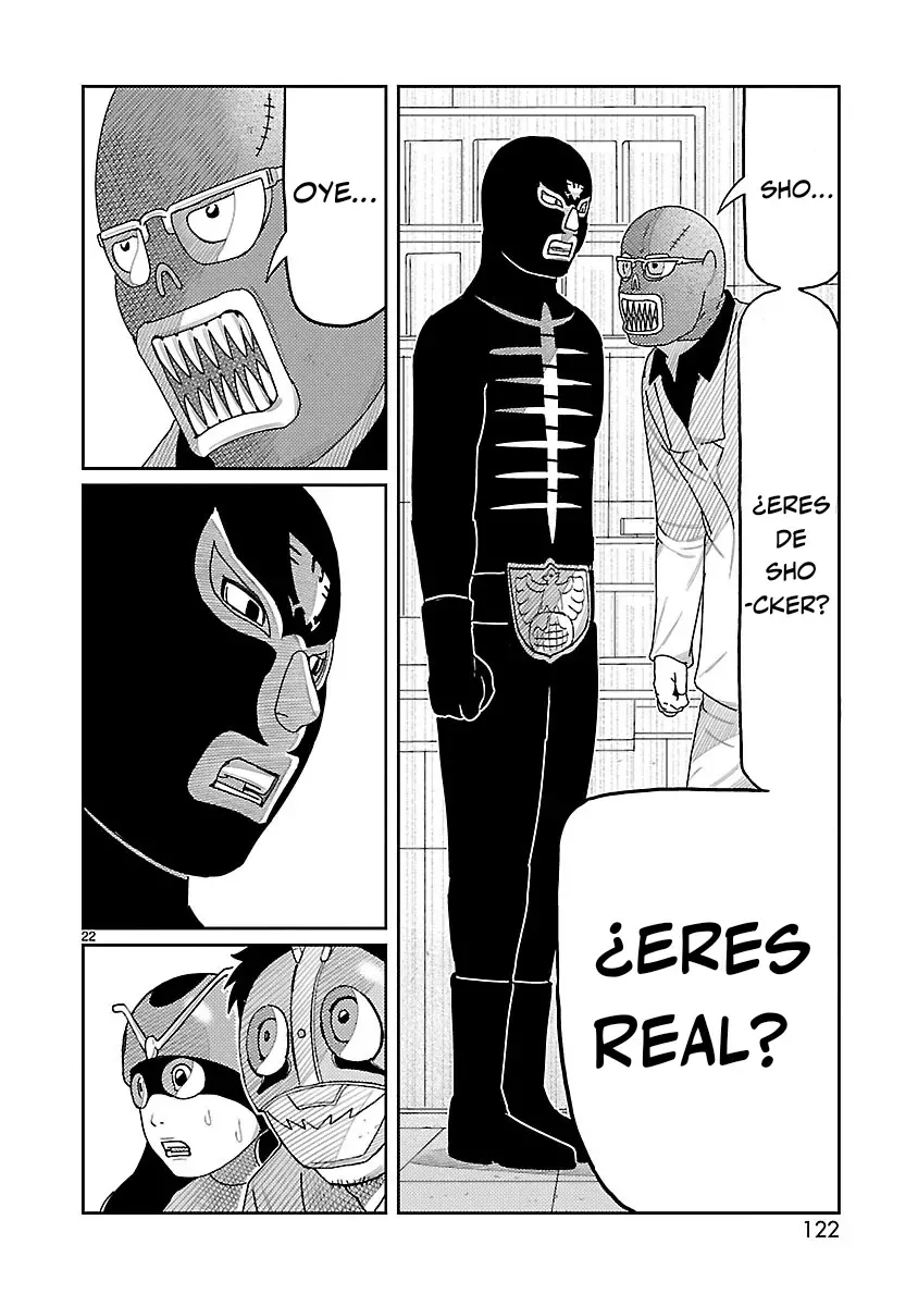 Tōjima Tanzaburō wa Kamen Raidā ni Naritai Capitulo 3 página 23