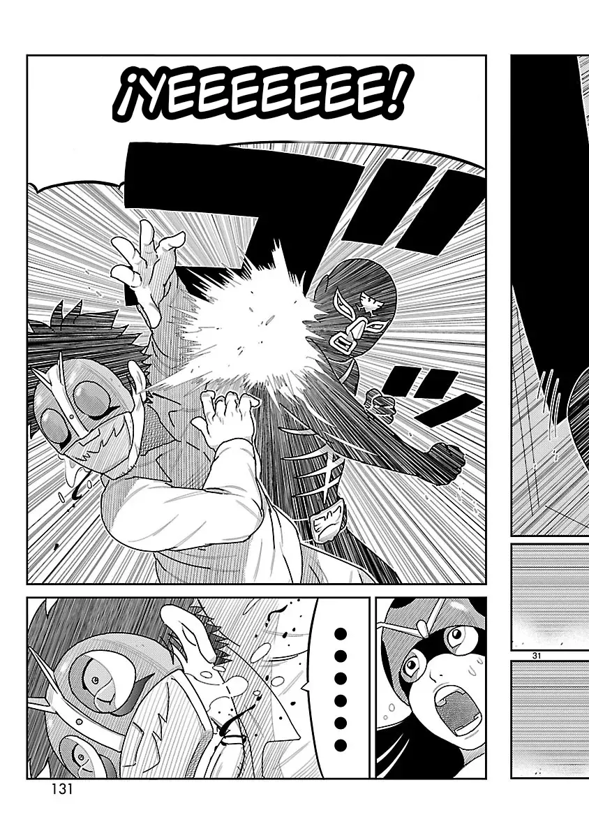 Tōjima Tanzaburō wa Kamen Raidā ni Naritai Capitulo 3 página 32