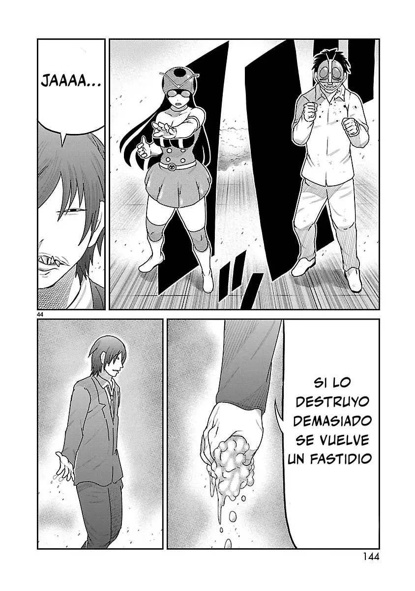 Tōjima Tanzaburō wa Kamen Raidā ni Naritai Capitulo 3 página 45