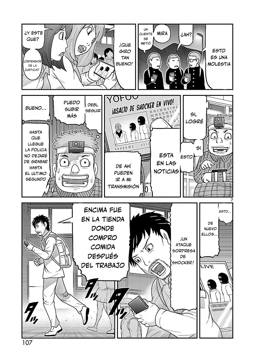 Tōjima Tanzaburō wa Kamen Raidā ni Naritai Capitulo 3 página 8