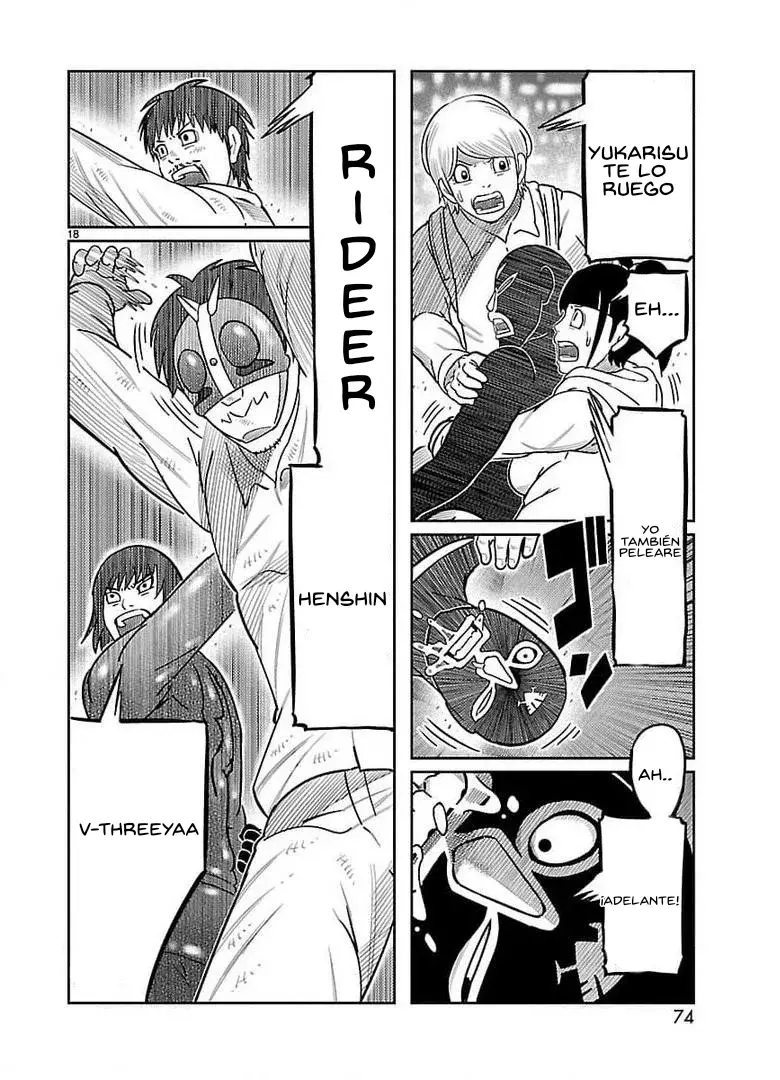 Tōjima Tanzaburō wa Kamen Raidā ni Naritai Capitulo 30 página 13