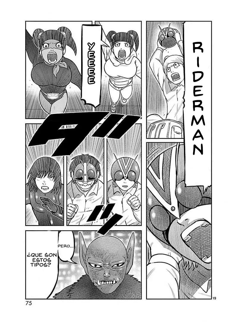 Tōjima Tanzaburō wa Kamen Raidā ni Naritai Capitulo 30 página 14