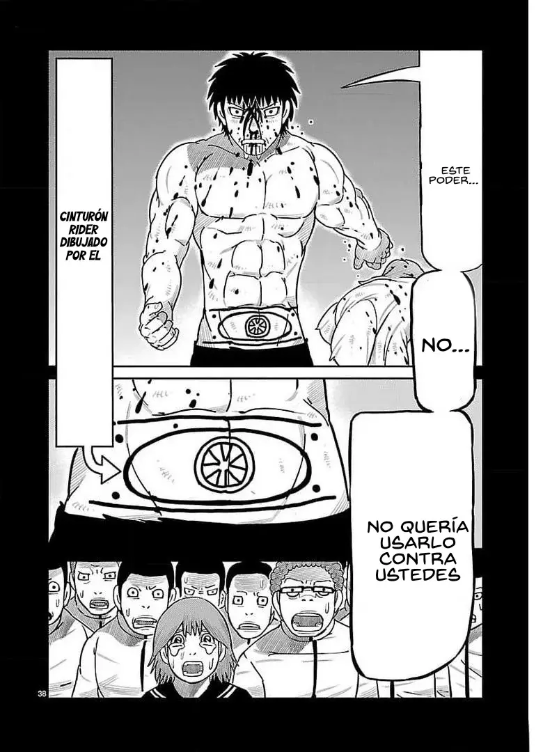 Tōjima Tanzaburō wa Kamen Raidā ni Naritai Capitulo 31 página 27