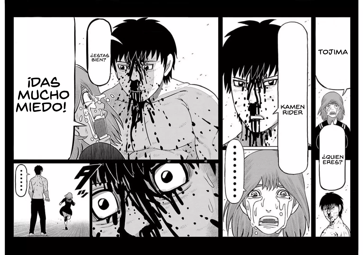 Tōjima Tanzaburō wa Kamen Raidā ni Naritai Capitulo 31 página 33