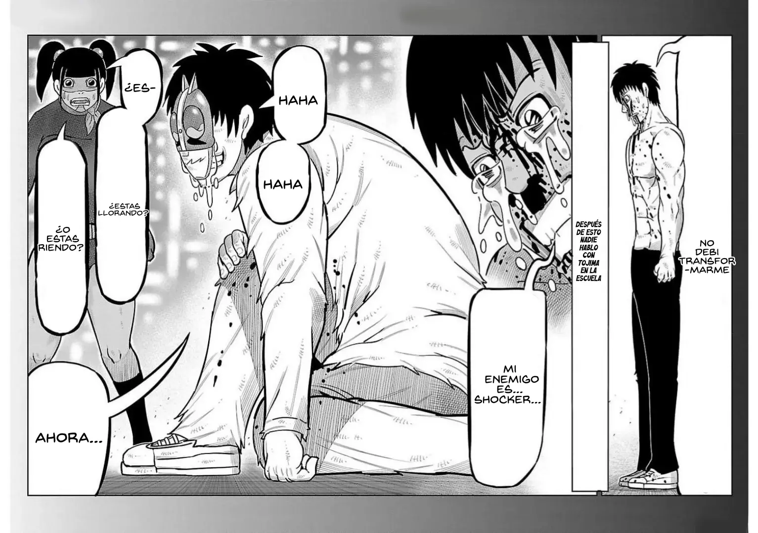 Tōjima Tanzaburō wa Kamen Raidā ni Naritai Capitulo 31 página 34