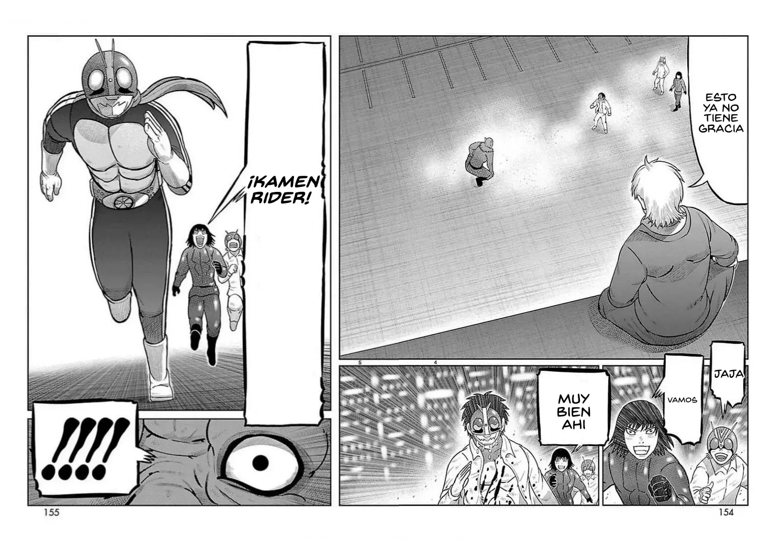 Tōjima Tanzaburō wa Kamen Raidā ni Naritai Capitulo 32 página 4