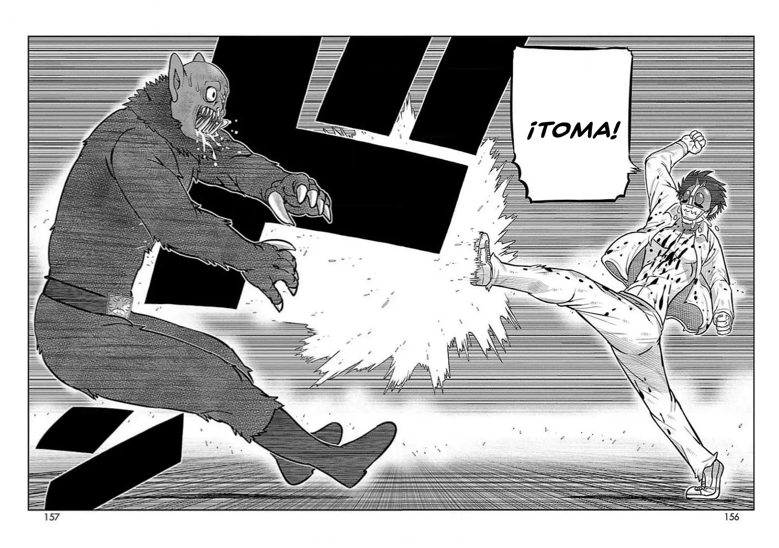 Tōjima Tanzaburō wa Kamen Raidā ni Naritai Capitulo 32 página 5