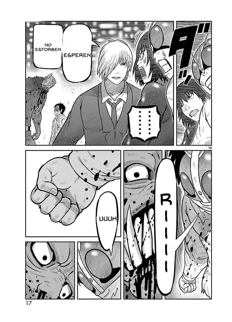 Tōjima Tanzaburō wa Kamen Raidā ni Naritai Capitulo 33 página 10