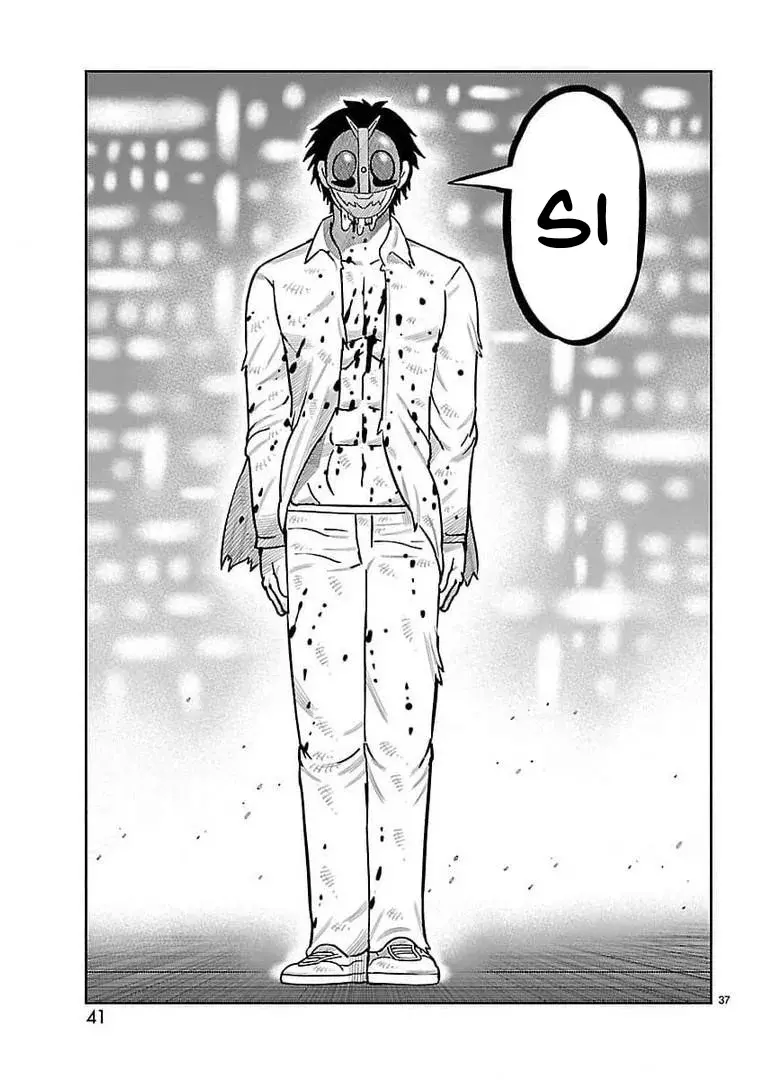 Tōjima Tanzaburō wa Kamen Raidā ni Naritai Capitulo 33 página 22