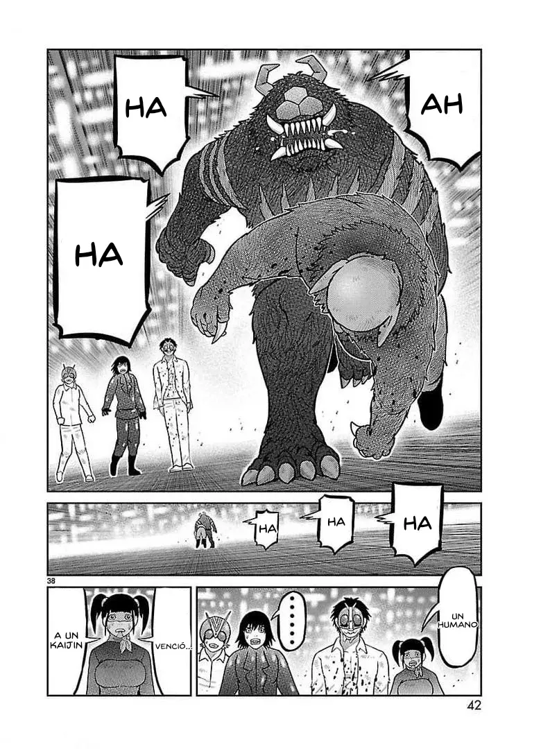Tōjima Tanzaburō wa Kamen Raidā ni Naritai Capitulo 33 página 23