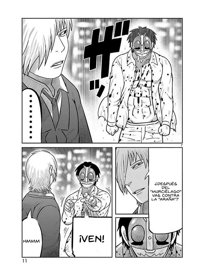 Tōjima Tanzaburō wa Kamen Raidā ni Naritai Capitulo 33 página 6