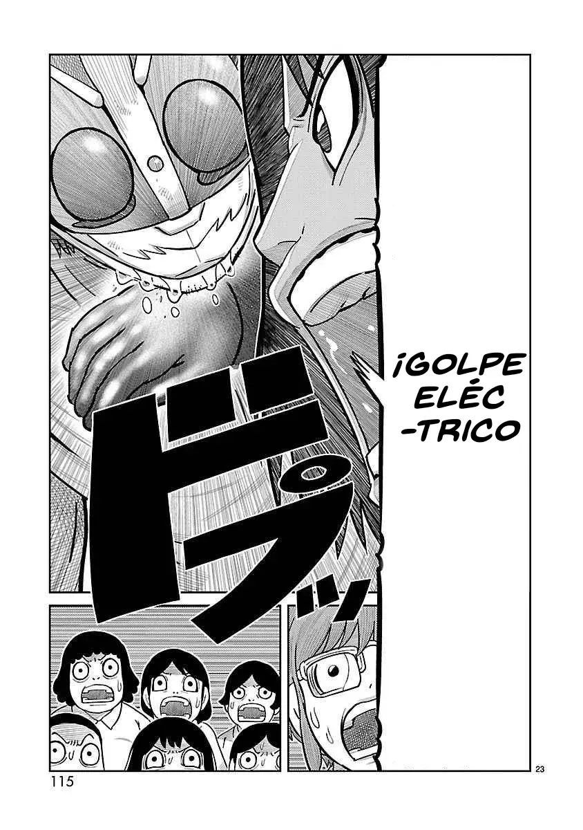 Tōjima Tanzaburō wa Kamen Raidā ni Naritai Capitulo 39 página 22