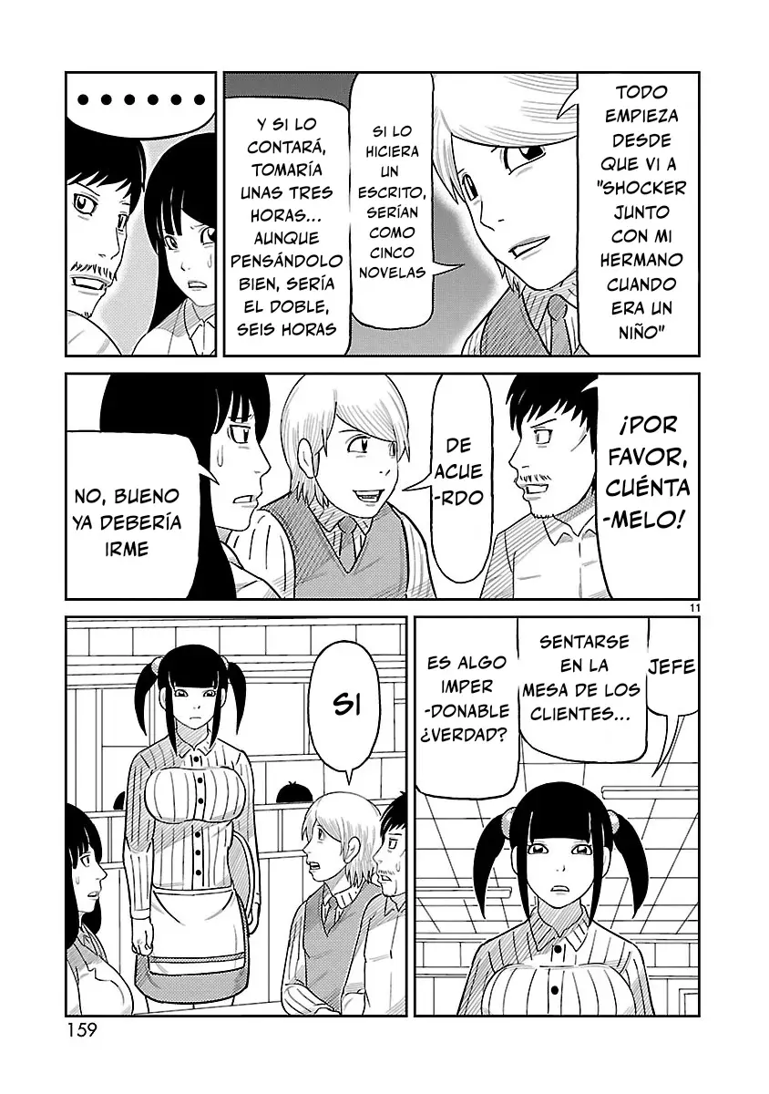 Tōjima Tanzaburō wa Kamen Raidā ni Naritai Capitulo 4 página 12