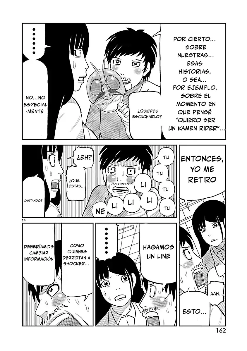 Tōjima Tanzaburō wa Kamen Raidā ni Naritai Capitulo 4 página 15