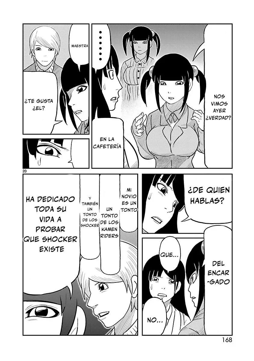 Tōjima Tanzaburō wa Kamen Raidā ni Naritai Capitulo 4 página 21