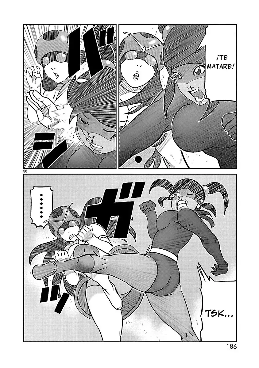 Tōjima Tanzaburō wa Kamen Raidā ni Naritai Capitulo 4 página 39