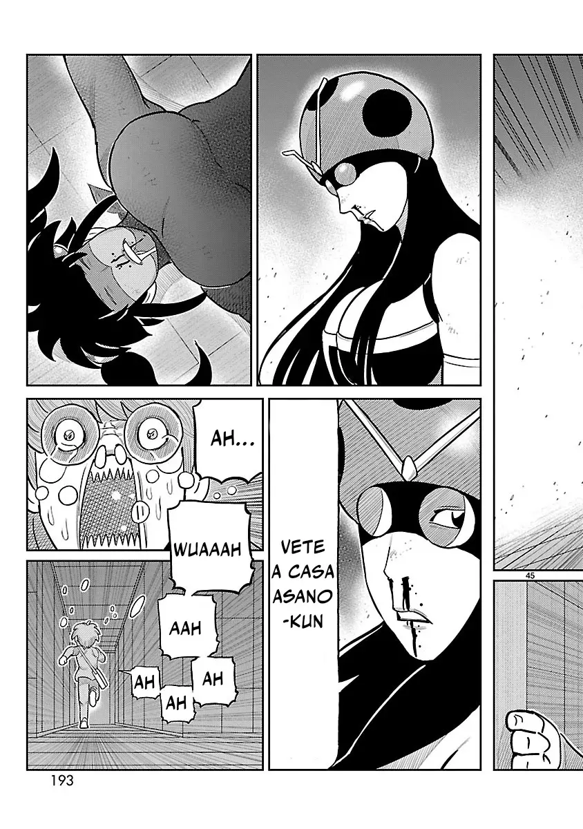 Tōjima Tanzaburō wa Kamen Raidā ni Naritai Capitulo 4 página 46
