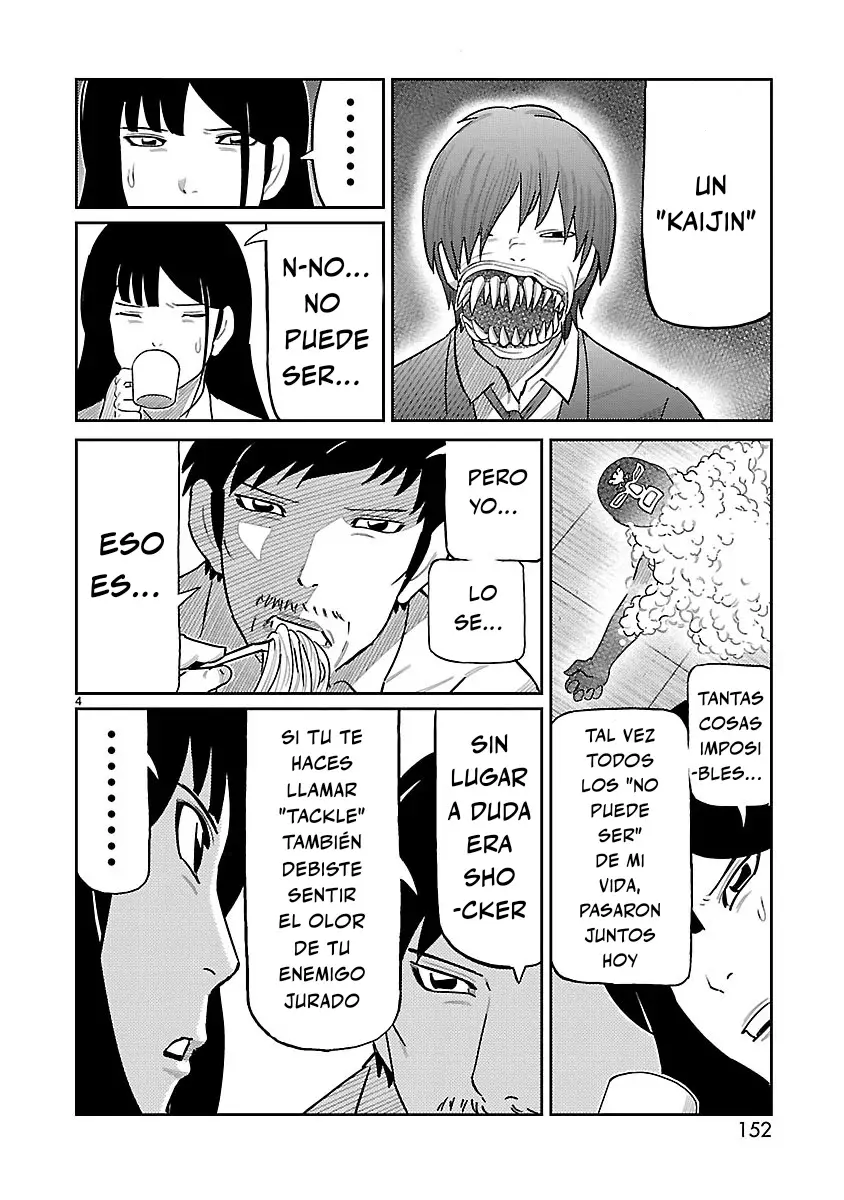 Tōjima Tanzaburō wa Kamen Raidā ni Naritai Capitulo 4 página 5