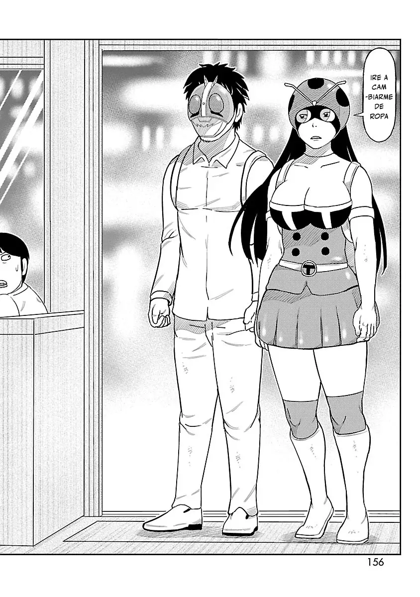 Tōjima Tanzaburō wa Kamen Raidā ni Naritai Capitulo 4 página 9