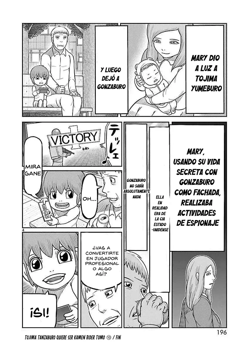 Tōjima Tanzaburō wa Kamen Raidā ni Naritai Capitulo 40.1 página 5
