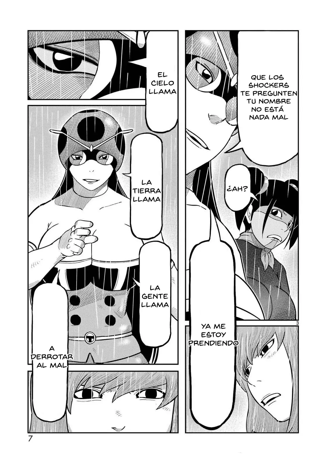 Tōjima Tanzaburō wa Kamen Raidā ni Naritai Capitulo 41 página 4