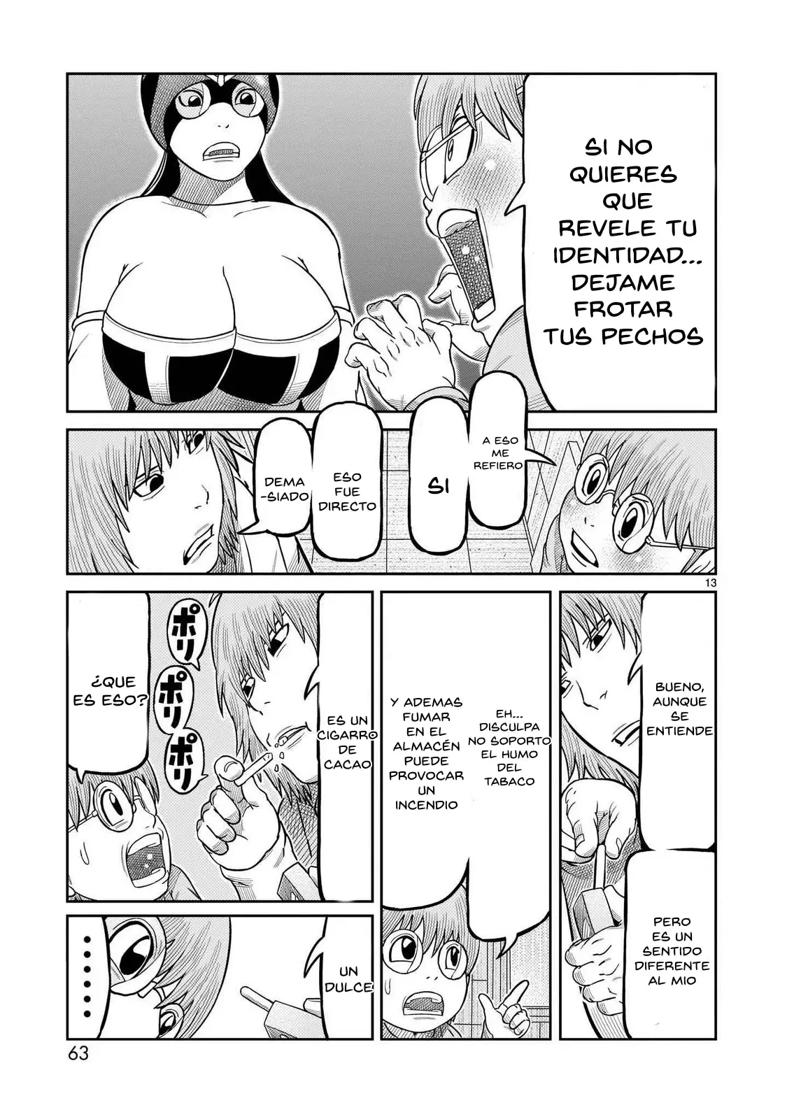 Tōjima Tanzaburō wa Kamen Raidā ni Naritai Capitulo 42 página 13