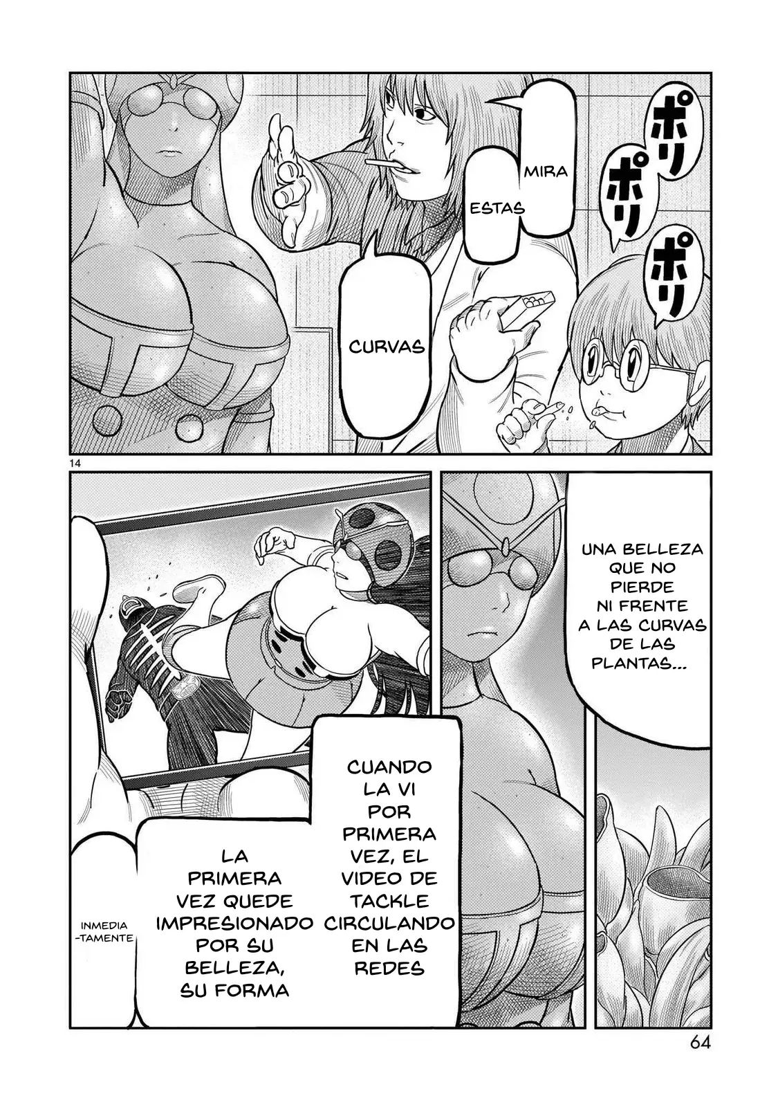 Tōjima Tanzaburō wa Kamen Raidā ni Naritai Capitulo 42 página 14