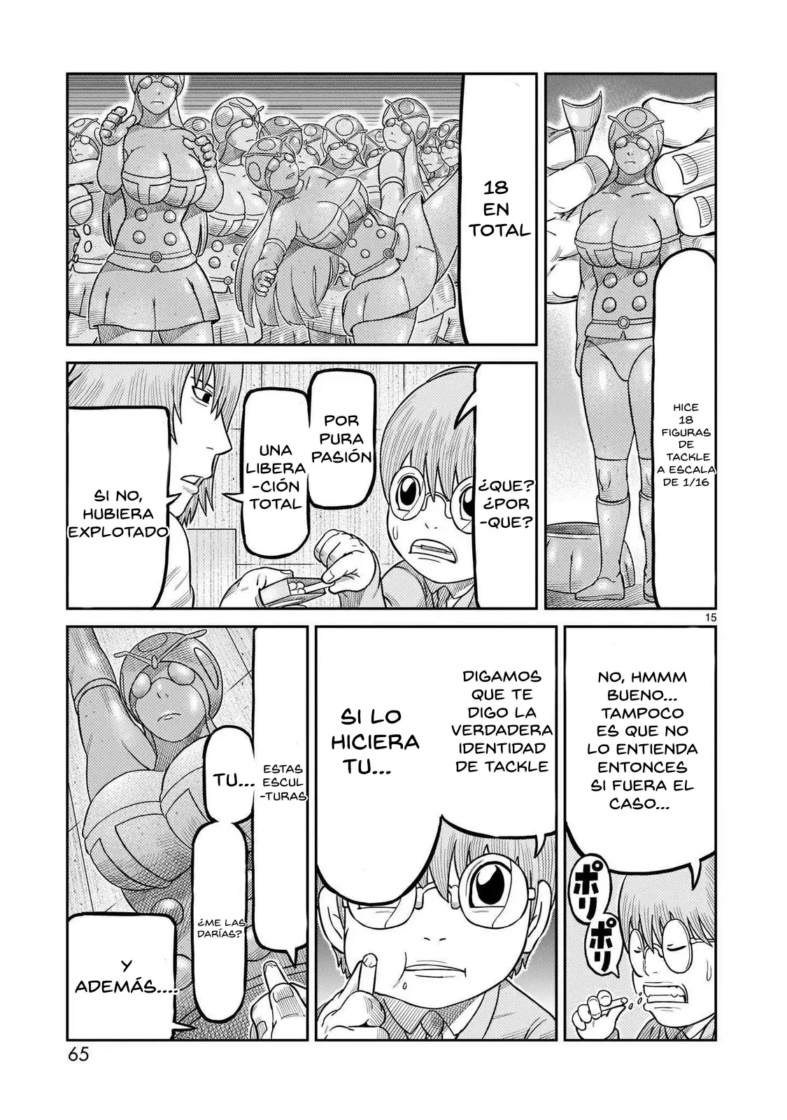 Tōjima Tanzaburō wa Kamen Raidā ni Naritai Capitulo 42 página 15
