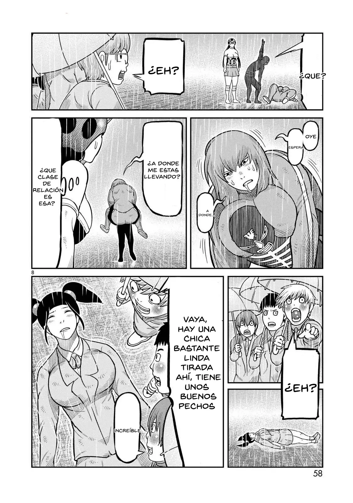 Tōjima Tanzaburō wa Kamen Raidā ni Naritai Capitulo 42 página 8