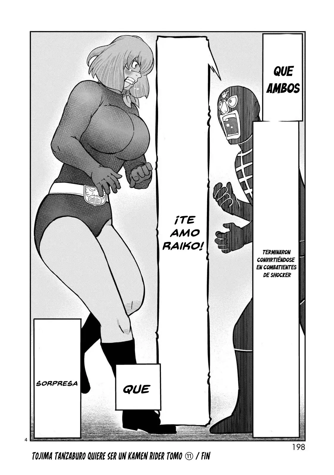 Tōjima Tanzaburō wa Kamen Raidā ni Naritai Capitulo 44.1 página 5