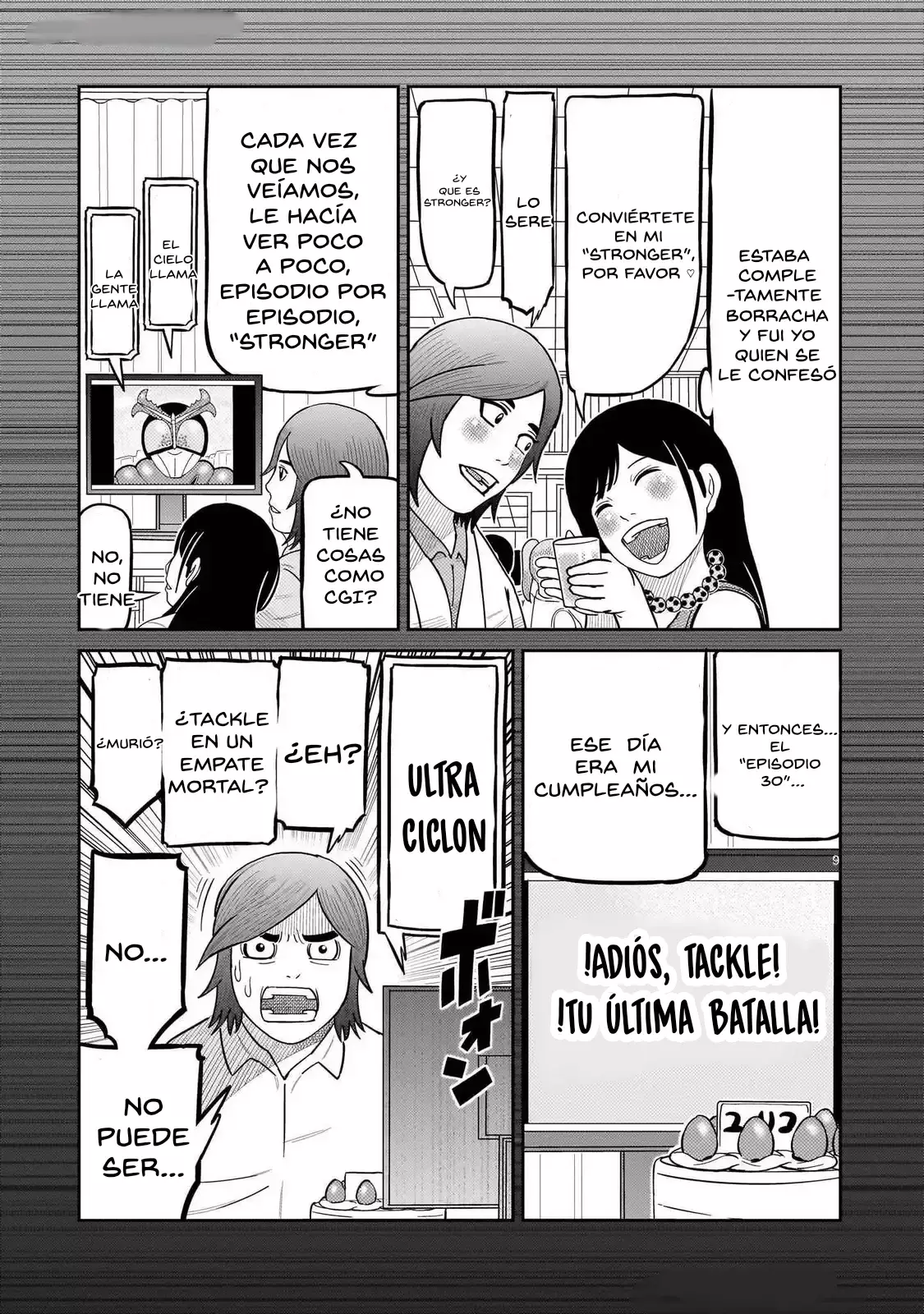 Tōjima Tanzaburō wa Kamen Raidā ni Naritai Capitulo 45 página 10