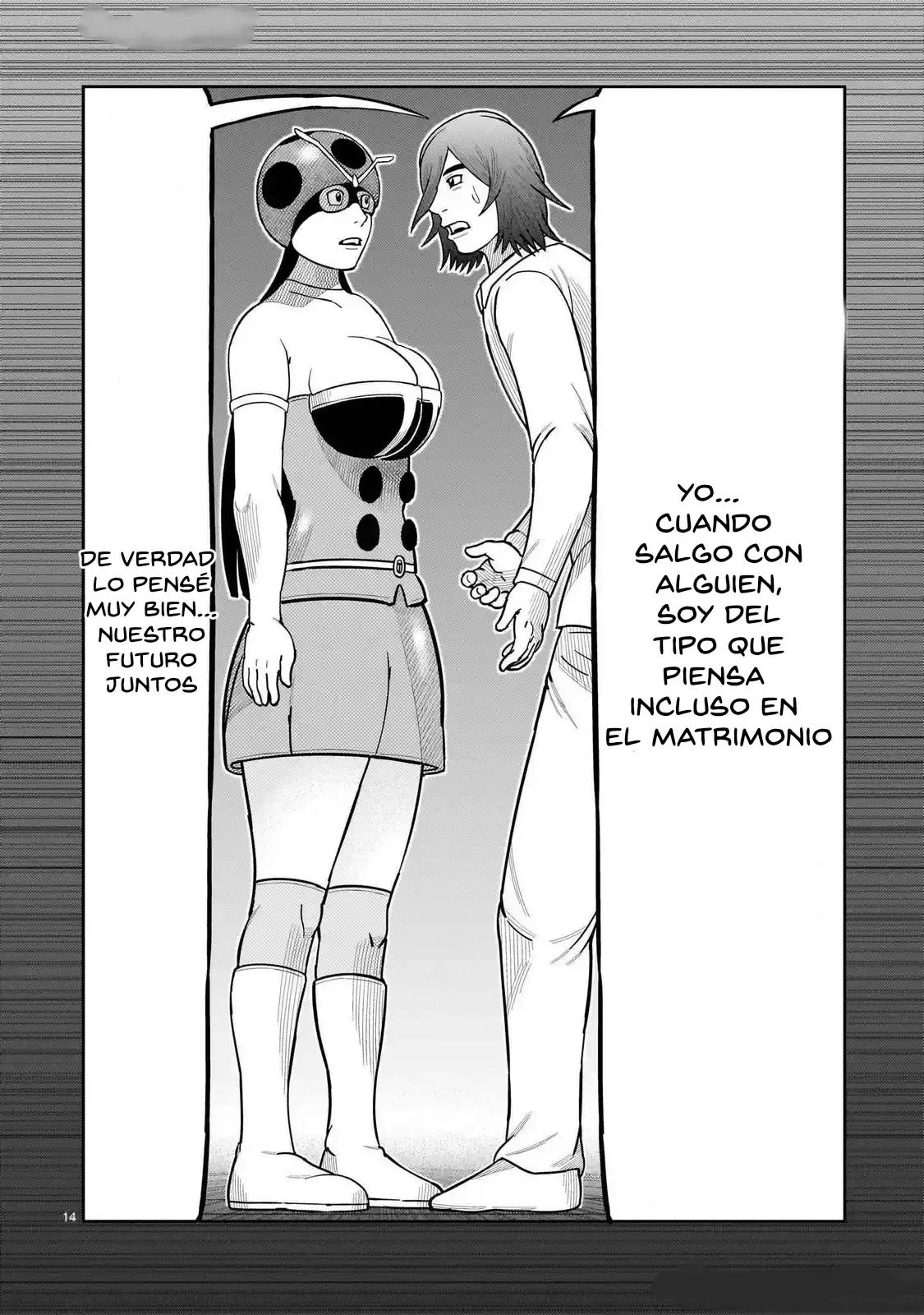 Tōjima Tanzaburō wa Kamen Raidā ni Naritai Capitulo 45 página 13