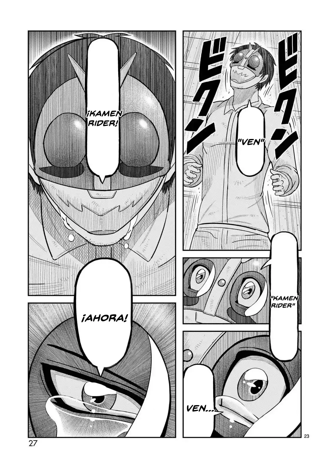 Tōjima Tanzaburō wa Kamen Raidā ni Naritai Capitulo 45 página 21
