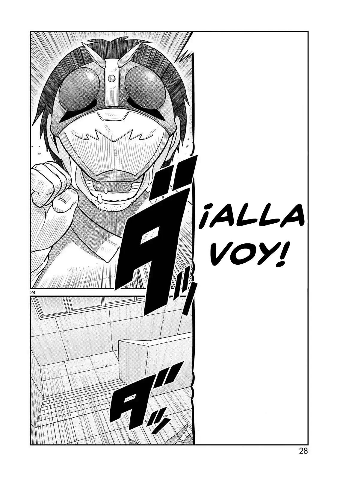Tōjima Tanzaburō wa Kamen Raidā ni Naritai Capitulo 45 página 22