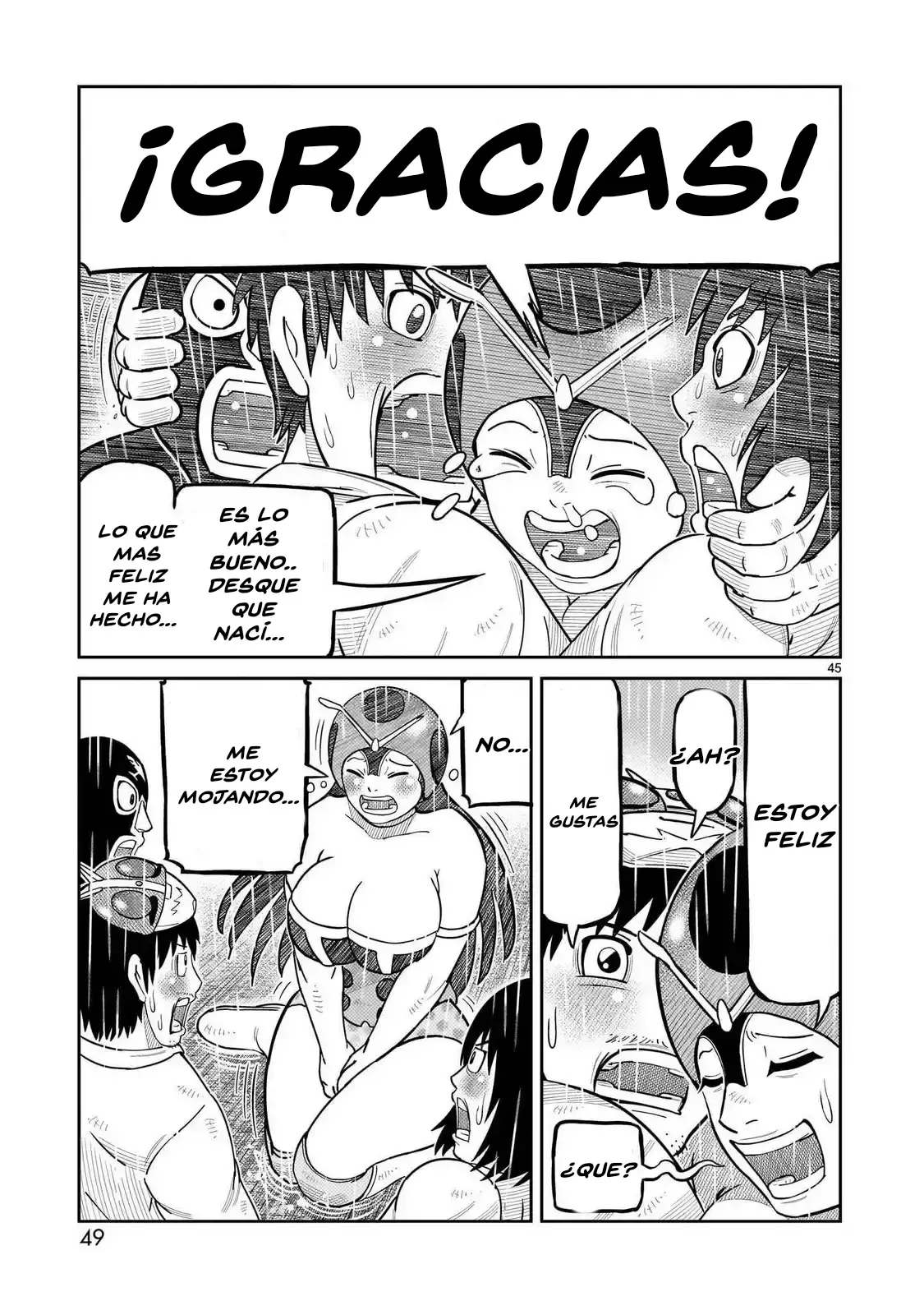 Tōjima Tanzaburō wa Kamen Raidā ni Naritai Capitulo 45 página 36