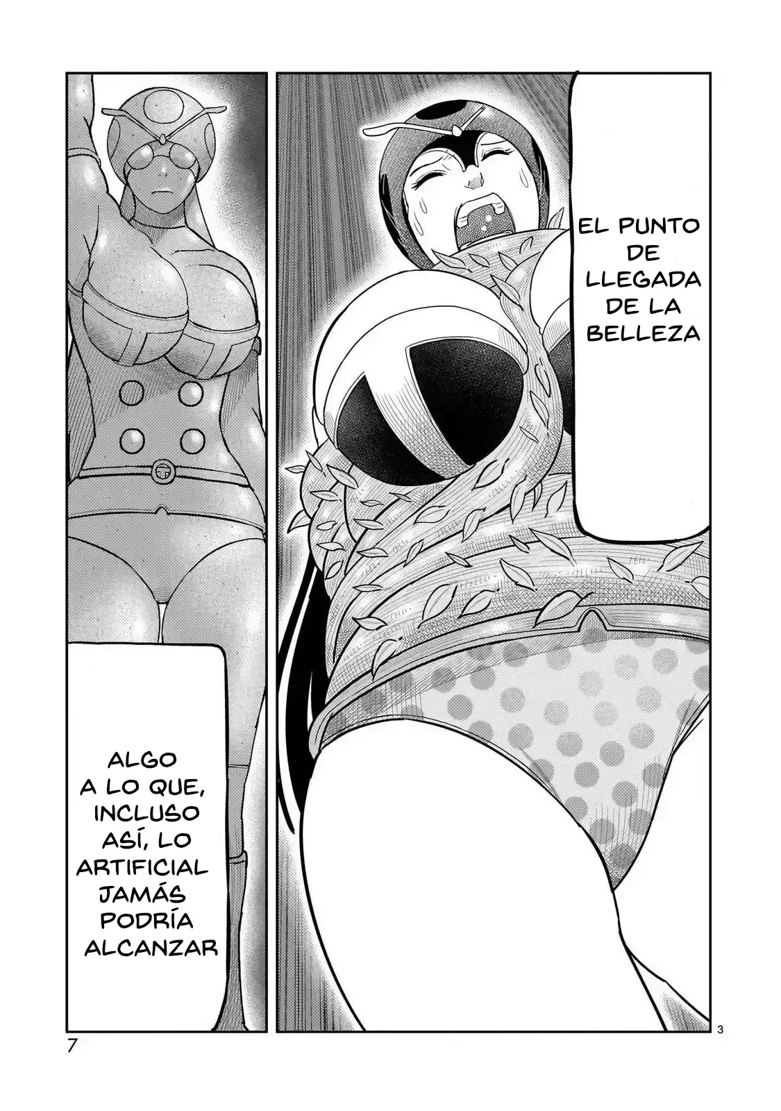 Tōjima Tanzaburō wa Kamen Raidā ni Naritai Capitulo 45 página 4