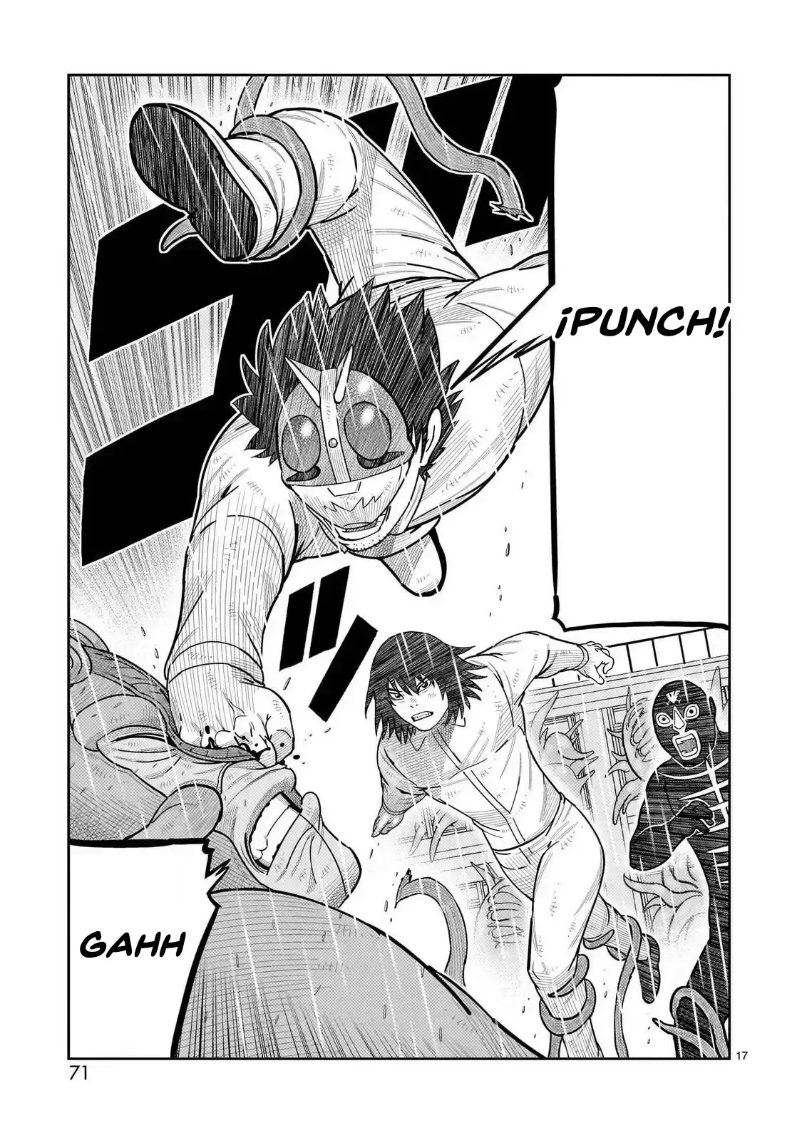 Tōjima Tanzaburō wa Kamen Raidā ni Naritai Capitulo 46 página 11