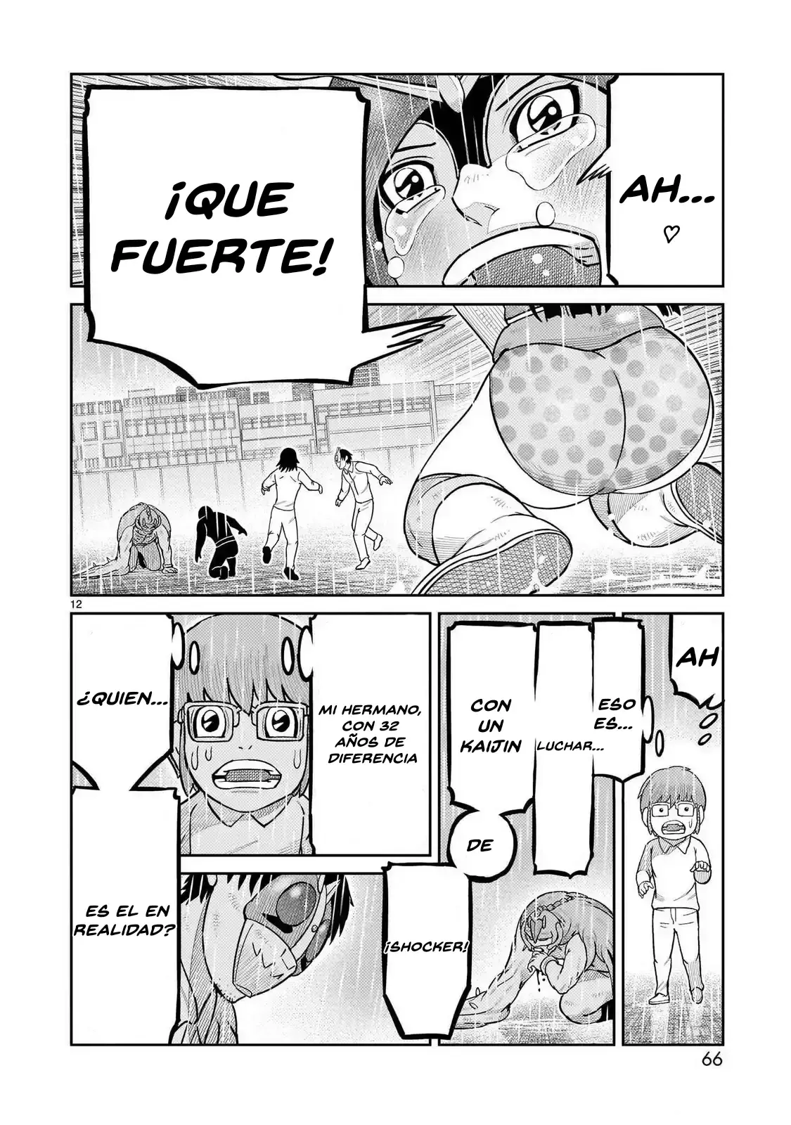 Tōjima Tanzaburō wa Kamen Raidā ni Naritai Capitulo 46 página 7