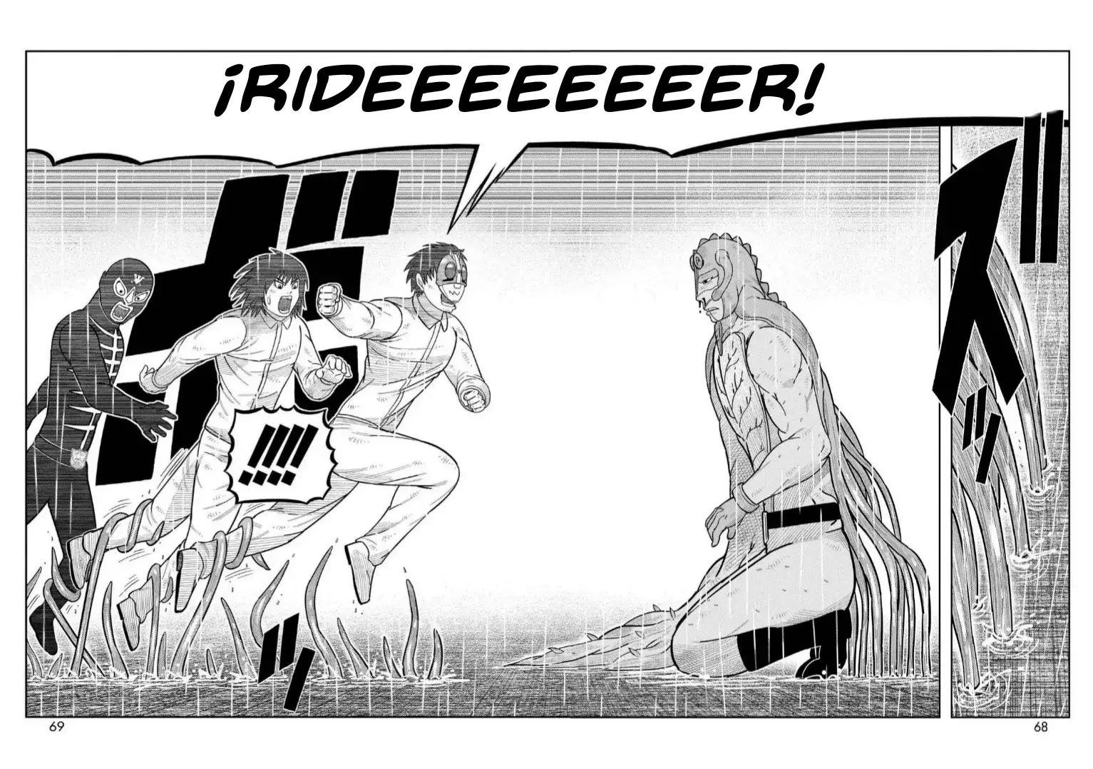 Tōjima Tanzaburō wa Kamen Raidā ni Naritai Capitulo 46 página 9