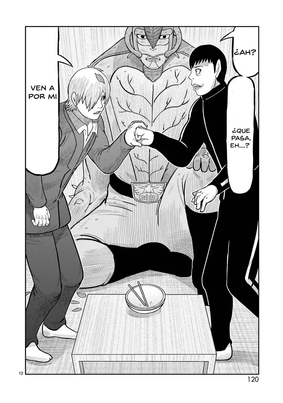 Tōjima Tanzaburō wa Kamen Raidā ni Naritai Capitulo 47 página 12