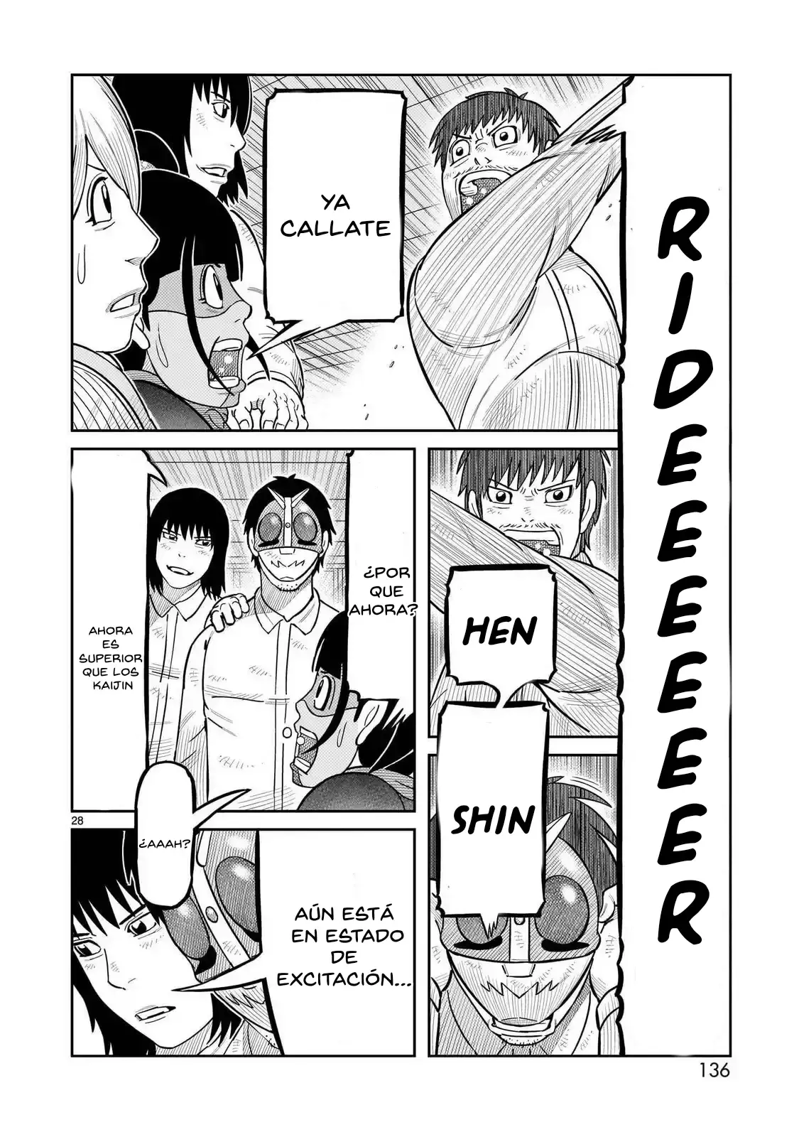 Tōjima Tanzaburō wa Kamen Raidā ni Naritai Capitulo 47 página 25