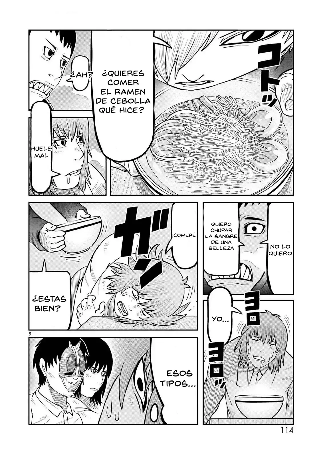 Tōjima Tanzaburō wa Kamen Raidā ni Naritai Capitulo 47 página 6