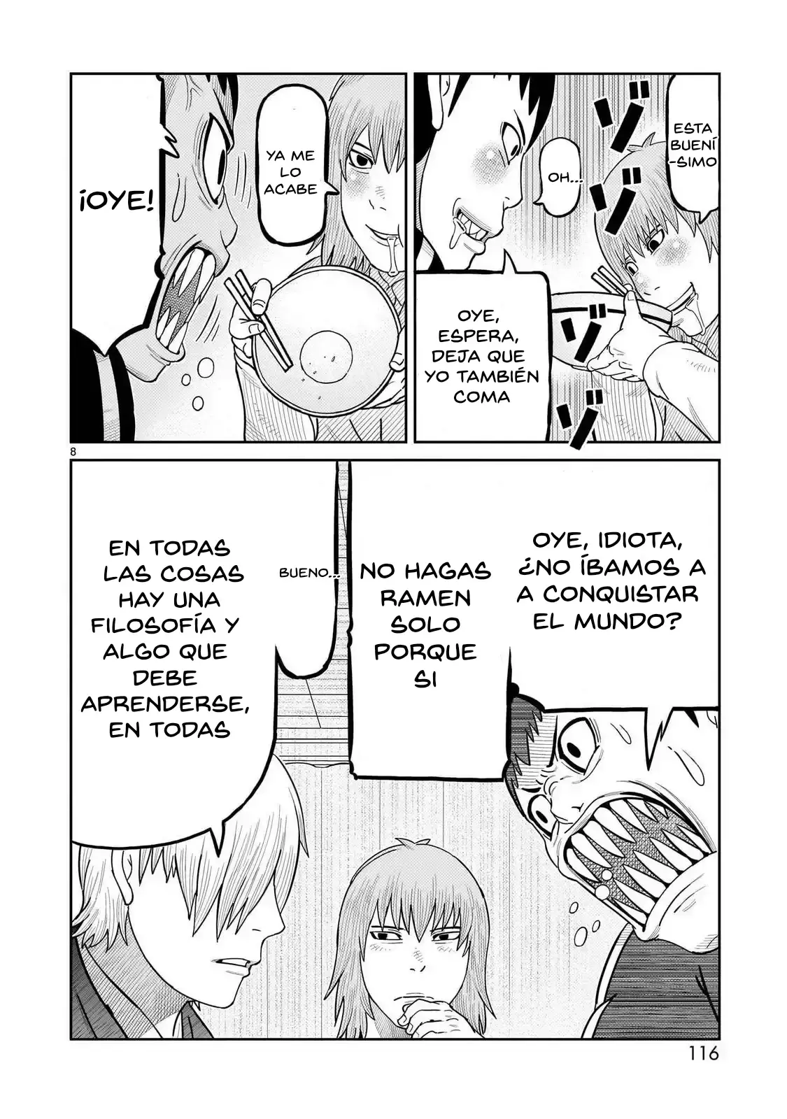Tōjima Tanzaburō wa Kamen Raidā ni Naritai Capitulo 47 página 8