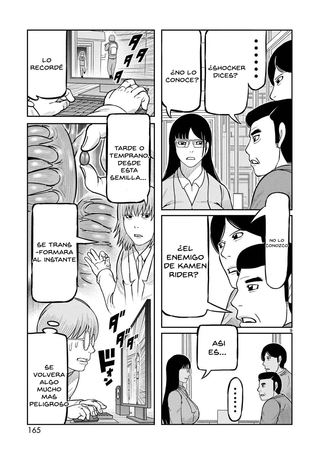 Tōjima Tanzaburō wa Kamen Raidā ni Naritai Capitulo 48 página 10