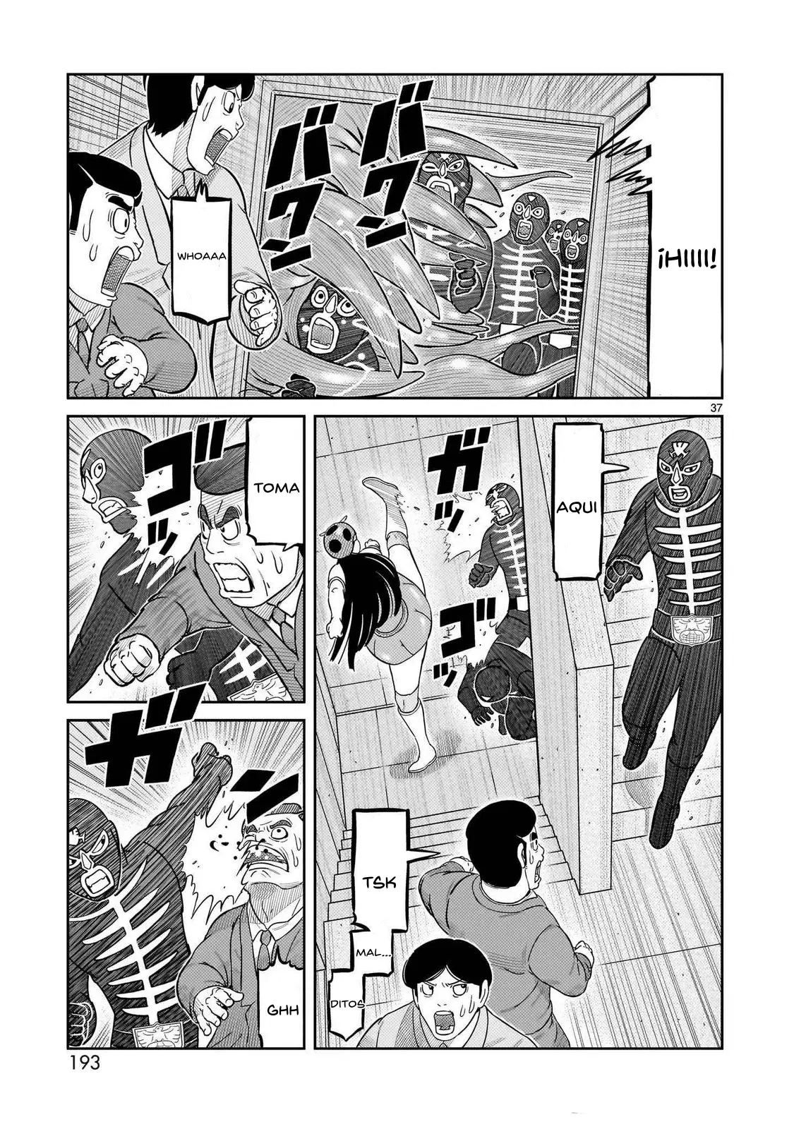 Tōjima Tanzaburō wa Kamen Raidā ni Naritai Capitulo 48 página 35