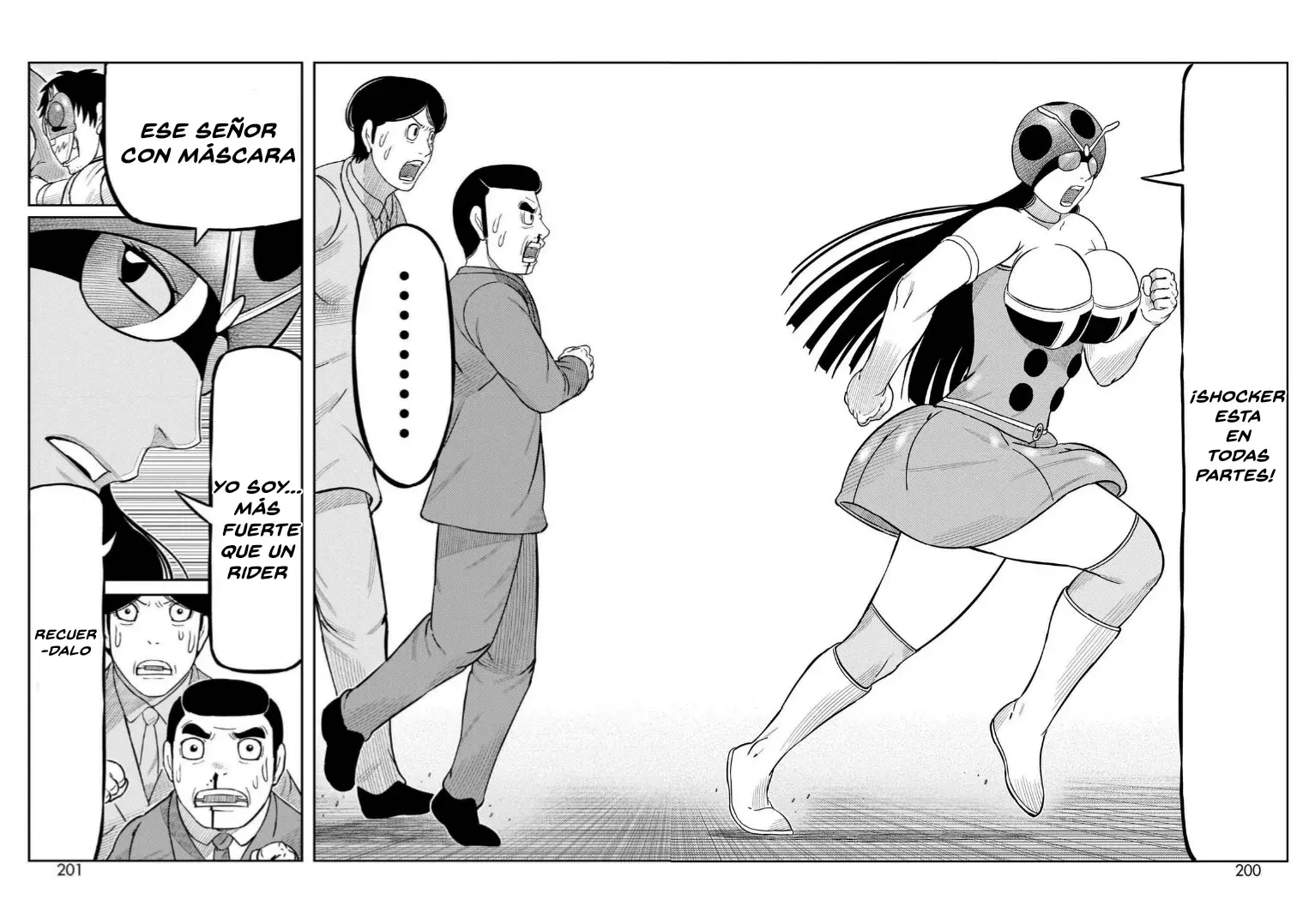 Tōjima Tanzaburō wa Kamen Raidā ni Naritai Capitulo 48 página 41
