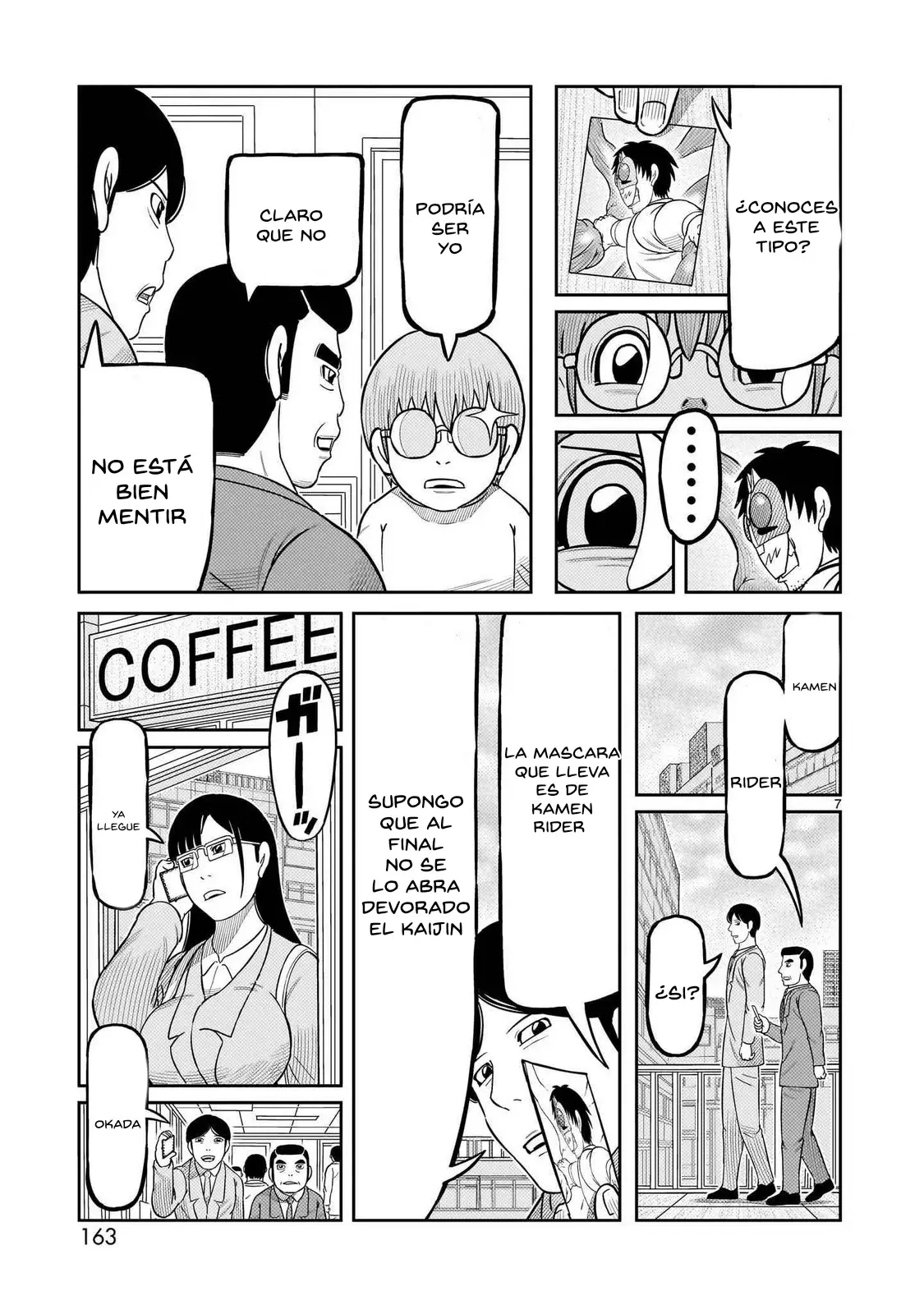 Tōjima Tanzaburō wa Kamen Raidā ni Naritai Capitulo 48 página 8